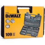 Coffret daccessoires - dewalt - dt0109 - 109 accessoires - forets pour bois m�tal briques - bits pour ...