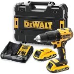 Perceuse visseuse - dewalt - dcd778 d2t - lithium 18 v - batterie 15 ah - sans fil