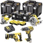 Perceuse - visseuse sans fil - dewalt - dck421p3t - 18 v - pack daccus (4 pi�ces) - professionnelle