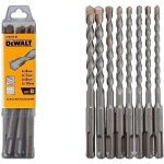 Dewalt forets pour marteau perforateur - dt60300 - qz - sds plus - 8 pices - 3 joules