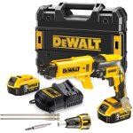 Dewalt visseuse plaques de plâtre brushless 18v xr 5ah li - ion sans fil avec 2 batteries et chargeur ... Dewalt visseuse plaques de plâtre brushless 18v xr 5ah li - ion sans fil avec 2 batteries et chargeur ...