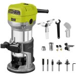 Dfonceuse - dewinner - 710w - affleureuse lectrique - 13000 - 33000rpm - 6 vitesses variables