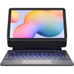 Dexnor coque clavier pour samsung galaxy tab s6 lite 104 2024 / 2022 / 2020noir Dexnor coque clavier pour samsung galaxy tab s6 lite 104 2024 / 2022 / 2020noir