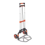 Diable de manutention - pack & move - pliable - 2 roues - aluminium - 60kg Diable de manutention - pack & move - pliable - 2 roues - aluminium - 60kg