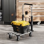 Diable pliable - langtu - mod�le standard - charge 150 kg - plateau extensible - poign�e r�glable
