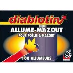Diablotin - allume mazout boîte 100 Diablotin - allume mazout boîte 100