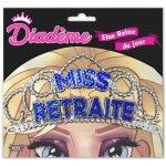 Diademe miss retraite bleu