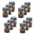 Diamir - lot 12x mac�doine de fruits au sirop - bo�te 420g