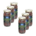Diamir - lot 6x filet anchois � lhuile de tournesol - bocal 90g