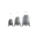 Elle diamond set de valise argent