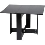 Dianwaa ensemble repas noir table carrée - 4 places salle à manger cuisine séjour scandinave Dianwaa ensemble repas noir table carrée - 4 places salle à manger cuisine séjour scandinave