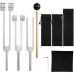 Diapason 128 hz 256 hz 512 hz diapason therapeutique diapason en alliage daluminium ensemble doutils ...