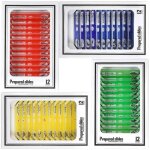 Diapositives pr�par�es au microscope pour enfants en plastique 48pcs animaux insectes plantes fleurs ...