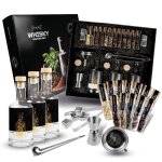 Dibys ensemble diy pour faire du whisky avec des pices et des accessoires de bar cadeau pour papa