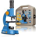 Diemouse kit microscope pour enfant avec étui ? grossissement 100x 900x éclairage led accessoires et ... Diemouse kit microscope pour enfant avec étui ? grossissement 100x 900x éclairage led accessoires et ...