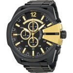Montre - diesel - dz4338 - cadran noir - chronographe - acier inoxydable