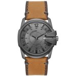 Diesel - montre hommes - quartz - analogique - bracelet cuir marron - dz1964