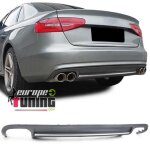 Diffuseur arriere sport look pack s4 audi a4 b8 ph1 2007 - 2011 (05333)