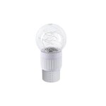 Diffuseur chlore pour piscine - inflaglow ct704c - solaire eclairage led batterie int�gr�e 7h