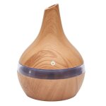 Diffuseur - home deco factory - huiles essentielles led - marron