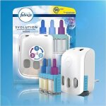 Diffuseur �lectrique - febreze - 3volution - kit de d�marrage - lenor fra�cheur davril - 90 jours de ...
