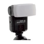 Diffuseur - d�rr - taille m - adoucit la lumi�re - 60x40 mm - flash amovible � griffe