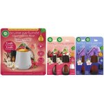 Diffuseur lumineux - air wick - 20ml - 4 recharges vanille framboise lavande eucalyptus - mixte - a poser ...