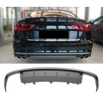 Diffuseur de pare - chocs arri�re pour audi a6 4g facelift 2015 - 2018 berline limousine s6 design