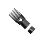 Diffuseur peigne double afro - universel - noir - avec ioniseur dair