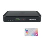 Digiquest q90 rcepteur satellite labellis tivusat hd carte active chaines italiennes