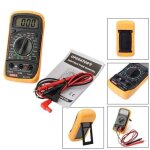 Digital lcd multimtre voltmtre ampremtre ohmmtre testeur courant + cable