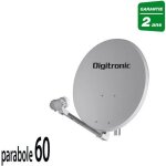 Digitronic parabole satellite 60 + lnb 1 tv Digitronic parabole satellite 60 + lnb 1 tv