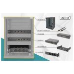 Digitus 10 pouces set - armoire réseau 9u noir - étagère - multiprise - panneau de brassage 8 ports - ... Digitus 10 pouces set - armoire réseau 9u noir - étagère - multiprise - panneau de brassage 8 ports - ...