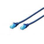 Cble de rseau - digitus - dk - 1512 - 005 / b - 50 cm - utp - rj - 45 mle - bleu