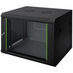 Digitus dn - 19 12 - u - ec - sw bo�tier mural 19 (l x h x p) 600 x 638 x 450 mm 12 uh noir (ral 9005) ...