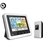 Digoo stations météo Écran avec capteur led sans fil baromètre température humidité Digoo stations météo Écran avec capteur led sans fil baromètre température humidité