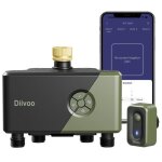 Diivoo programmateur darrosage wifi 4 voies connecteur en laiton minuterie darrosage automatique dirrigation ...