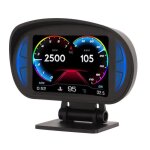 Dilwe affichage hud de voiture mode universel daffichage de hud de voiture obd2 gps avec lavertissement ...