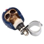 Dilwe boule de poign�e de volant t�te de mort volant suicide bouton car power handle spinner pour camions ...
