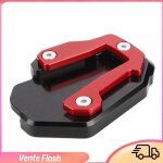 Dilwe coussin de béquille plaque dextension de béquille de moto alliage daluminium remplacement pour ... Dilwe coussin de béquille plaque dextension de béquille de moto alliage daluminium remplacement pour ...