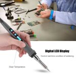 Fer  souder lectrique kit 145w cran lcd numrique daffichage la temprature 50 - 480? - dilwe