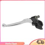 Dilwe levier dembrayage gauche universel pour moto pit bike dirt bike atv motocross - 7 / 8 pouces guidon ...