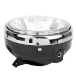 Dilwe phare de moto (lentille claire) pour phare bandit 600 pour phare 600 bandit phare de auto lateral ...