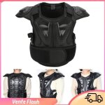 Dilwe veste de protection enfant pour moto et vlo armure scurit enfant dos rflchissant