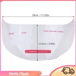 Dilwe visire de casque de moto en pc de qualit cran anti - explosion protection uv - accessoire de ...