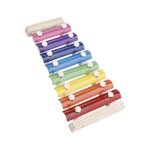 Dilwe xylophone en bois 8 notes instrument musique enfant