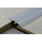Dinac - barre de seuil fixation invisible multi - niveaux en alu anodis naturel stri 270m x 41mm - ...