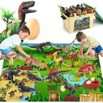 Dinosaure jouetlot de 88 pcs dinosaure figurine avce boîte de rangementdinosaure jurassic jouets éducatifs ... Dinosaure jouetlot de 88 pcs dinosaure figurine avce boîte de rangementdinosaure jurassic jouets éducatifs ...