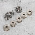 Dioche bo�te � canette bobines + bo�tier de canette + crochet de navette pour machine � coudre domestique ...