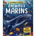 Diorama animaux marins - cration - 57 pices - inclus livre - activit ducative - pour enfants